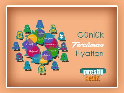 Günlük tercüman ücretleri
