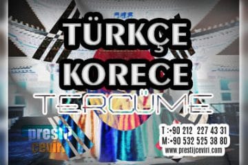Korece Tercümanlık